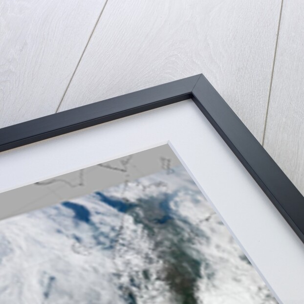 Strong Summer Cyclone Churns Over the Arctic Ocean by Anonymous