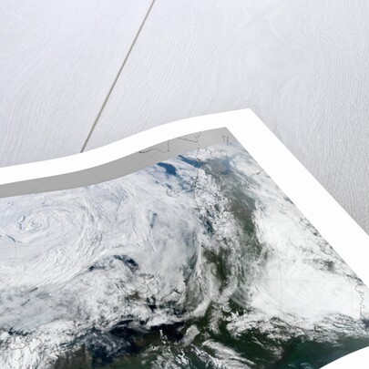 Strong Summer Cyclone Churns Over the Arctic Ocean by Anonymous