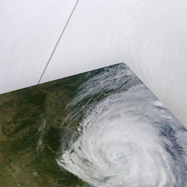 Hurricane Isaac (09L) over Louisiana by Anonymous