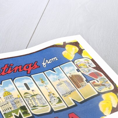 Greetings from Des Moines, Iowa by Anonymous