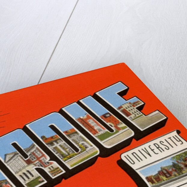 Greetings from Purdue University, Lafayette Indiana by Anonymous