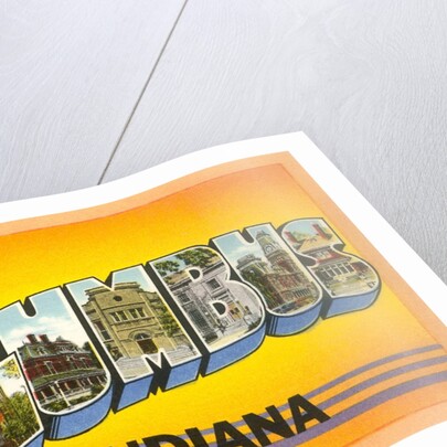 Greetings from Columbus, Indiana by Anonymous