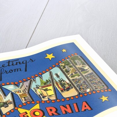 Greetings from Hollywood, California by Anonymous