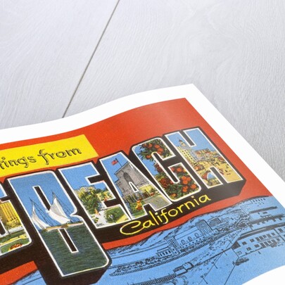 Greetings from Long Beach, California by Anonymous