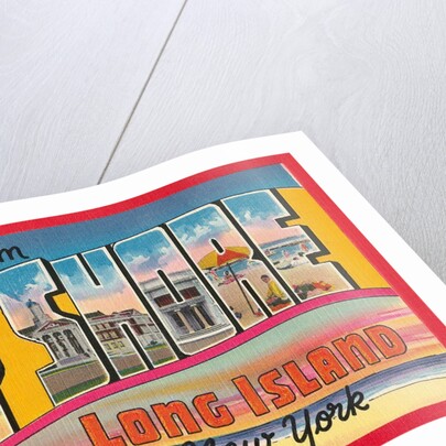 Greetings from Bay Shore, Long Island, New York by Anonymous