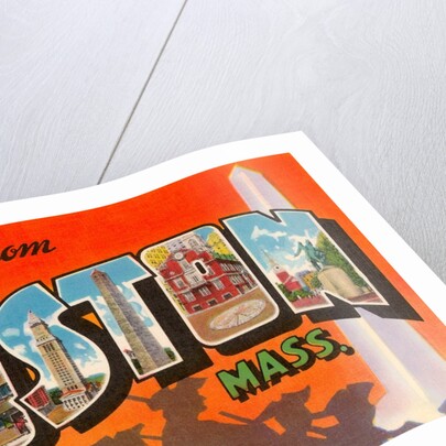 Greetings from Boston, Massachusetts by Anonymous
