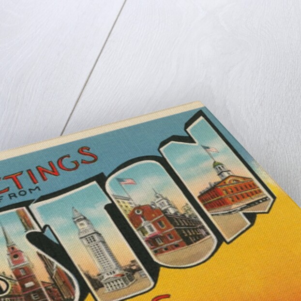 Greetings from Boston, Massachusetts by Anonymous