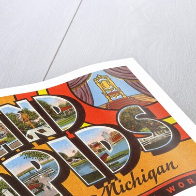 Greetings from Grand Rapids, Michigan, Furniture Center of the World by Anonymous