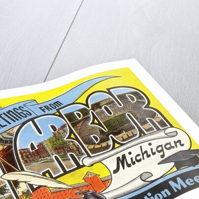 Greetings from Ann Arbor, Michigan, Where Commerce and Education Meet by Anonymous