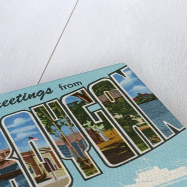 Greetings from Cheboygan, Michigan by Anonymous