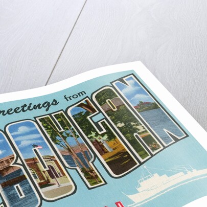 Greetings from Cheboygan, Michigan by Anonymous