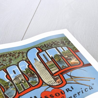 Greetings from Kansas City, Missouri, Heart of America by Anonymous