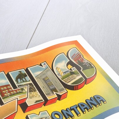 Greetings from Billings, Montana by Anonymous