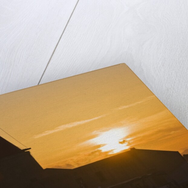 Windmill and saltworks at sunset, Marsala, Sicily, Italy by Anonymous