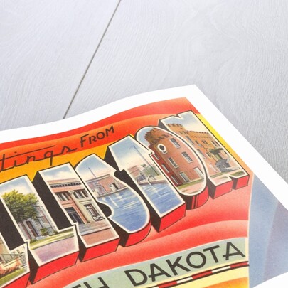 Greetings from Williston, North Dakota by Anonymous