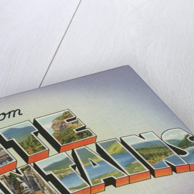 Greetings from White Mountains, New Hampshire by Anonymous