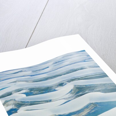 Aerial view of Lencois Maranhenses National Park, Brazil by Anonymous