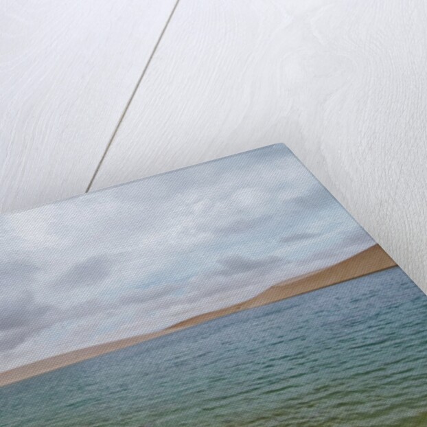 White Sand dunes and fresh water lakes at Lencois Maranheinses National Park, Brazil by Anonymous