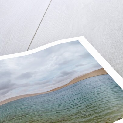 White Sand dunes and fresh water lakes at Lencois Maranheinses National Park, Brazil by Anonymous