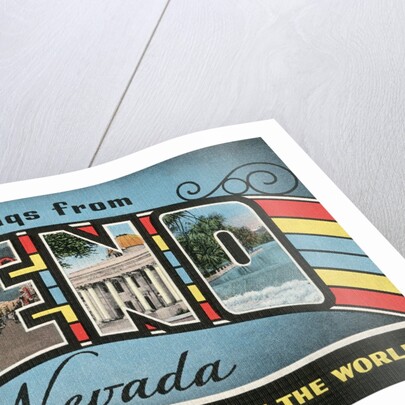 Greetings from Reno, Nevada, the Biggest Little City in the World by Anonymous