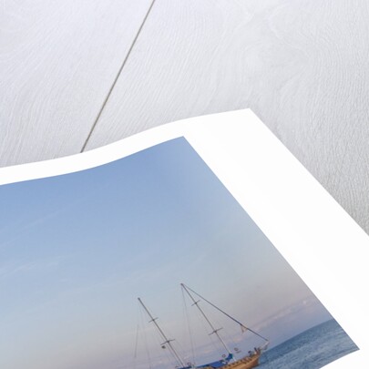 Tallship at Rinella, Sicily, Italy by Anonymous
