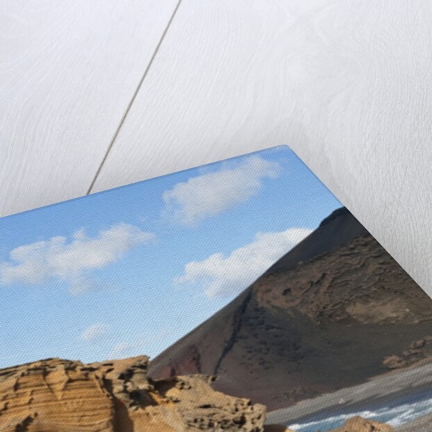 Coastline at El Golfo, Lanzarote, Yaiza, Spain by Anonymous