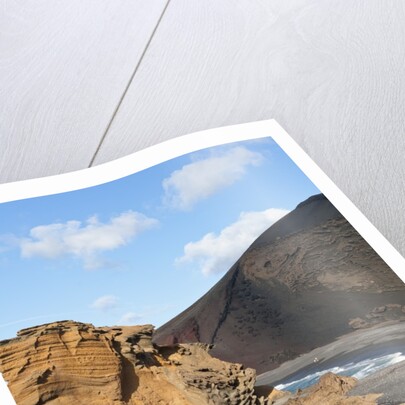 Coastline at El Golfo, Lanzarote, Yaiza, Spain by Anonymous