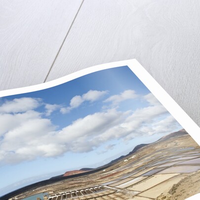 Janubio salt work near El Golfo, Lanzarote, Yaiza, Spain by Anonymous