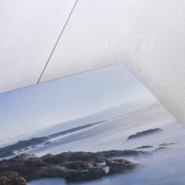 Waves crashing against rocky coast, Lanzarote, Spain by Anonymous