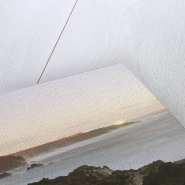 Rocky coast at dusk, Lanzarote, Spain by Anonymous