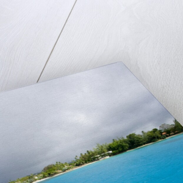 Blue water with beach, Sandy Lane Beach, Barbados by Anonymous