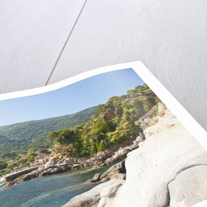 Sea coast, Capo Sant'Andrea, Italy by Anonymous