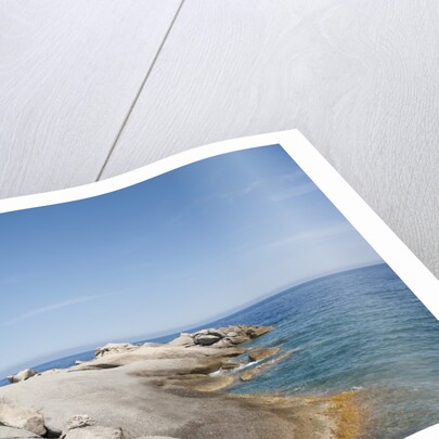 Sea coast, Capo Sant'Andrea, Italy by Anonymous