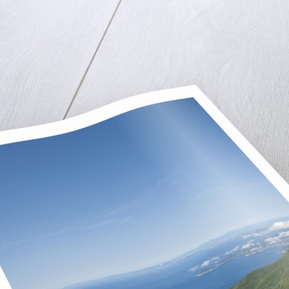 Sea coast from Monte Capanne, Italy by Anonymous