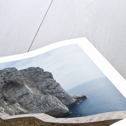 Stairways to reach Grotte di Nettuno, near Capo Caccia, Alghero, Sardinia, Italy by Anonymous