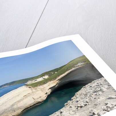 Sea coast at Punta Tangone, Sardinia, Italy by Anonymous