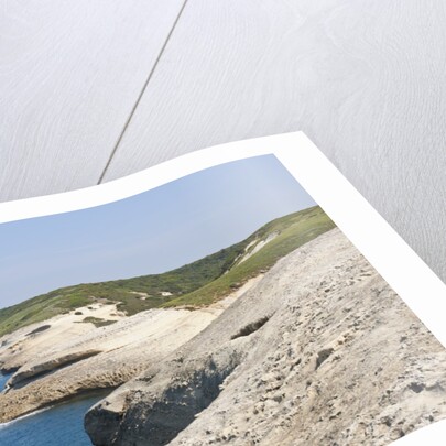 Sea coast at Punta Tangone, Sardinia, Italy by Anonymous