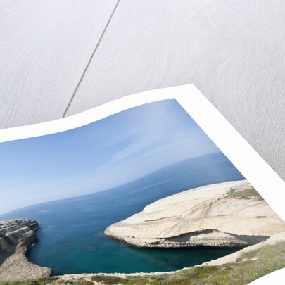 Sea coast at Punta Tangone, Sardinia, Italy by Anonymous
