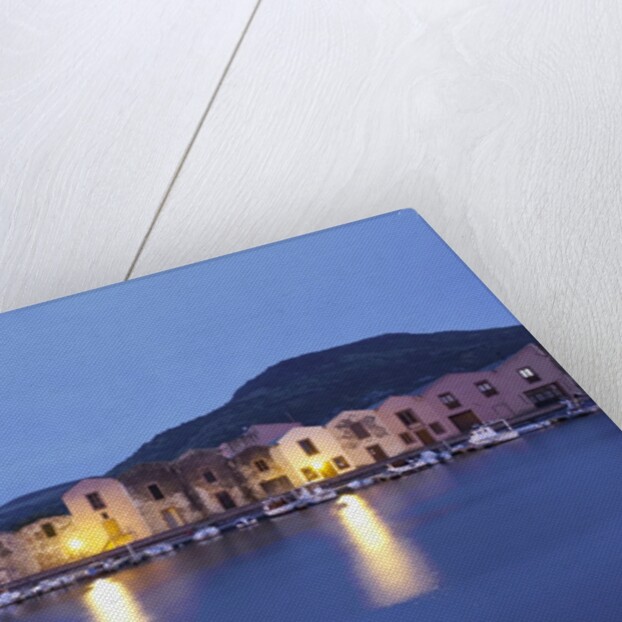 View of town along Temo River, Bosa, Sardinia, Italy by Anonymous