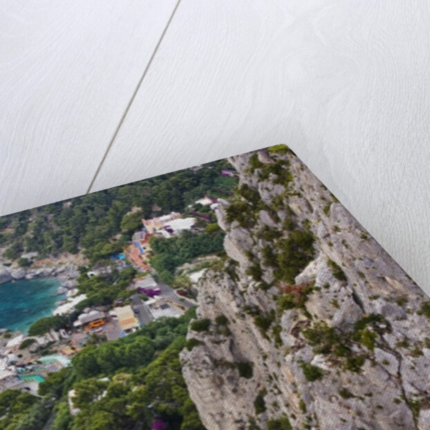 Marina Piccola and coast from Giardini di Augusto, Capri, Capri Island, Campania, Italy by Anonymous