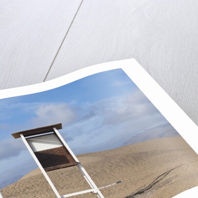 Lifeguard chair, Maspalomas, Gran Canaria, Spain by Anonymous