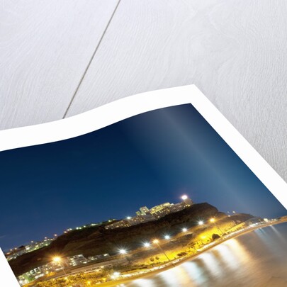 Town lights at night, Puerto Rico, Gran Canaria, Spain by Anonymous