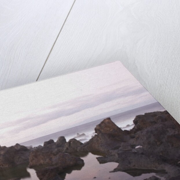 Sea at dusk, Puerto de Santiago, Tenerife, Canary Islands, Spain by Anonymous