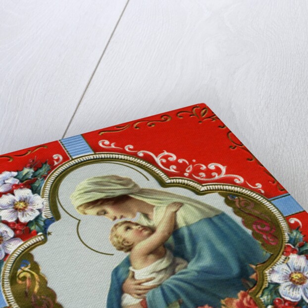 Vintage Illustration of the Virgin and Child by Anonymous