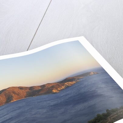 Scenic View of South of Island from Profiti Ilias Mount, Patmos, Dodecanese, Greece by Anonymous