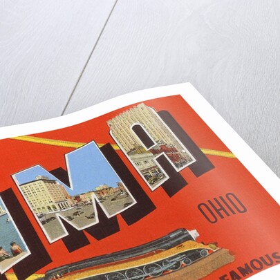 Greetings from Lima, Ohio, Lima Locomotives are World Famous by Anonymous