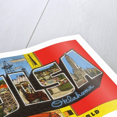 Greetings from Tulsa, Oklahoma, the Oil City of the World by Anonymous