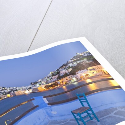 Town at dusk, Agia Marina, Leros, Greece by Anonymous