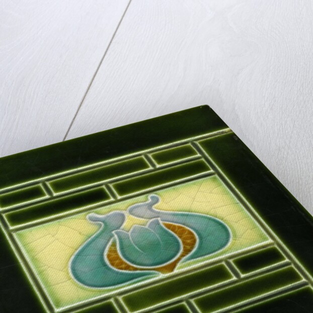 Arts & Crafts decorative tile by Anonymous