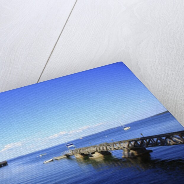 Long pier and sea, Acadia National Park, Maine, USA by Anonymous